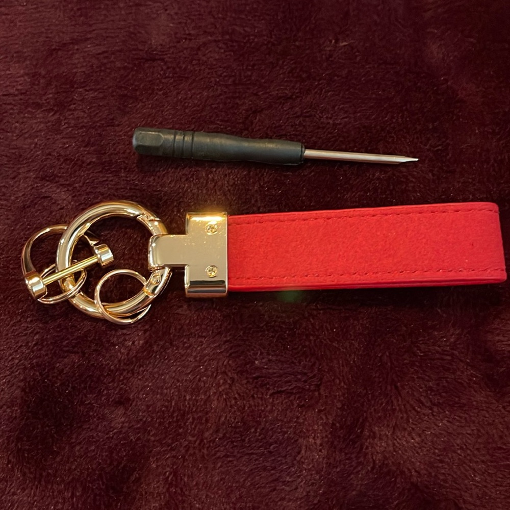 New Red Keychain